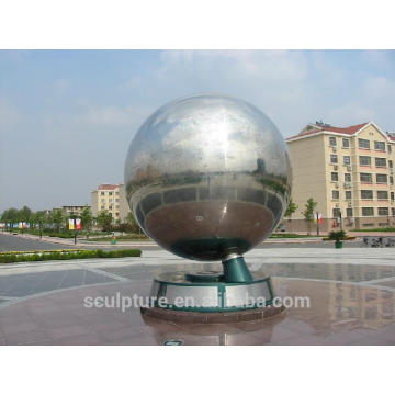 Patent Product Of Large Water Pressure Ball Outdoor Stainless Steel Sculpture